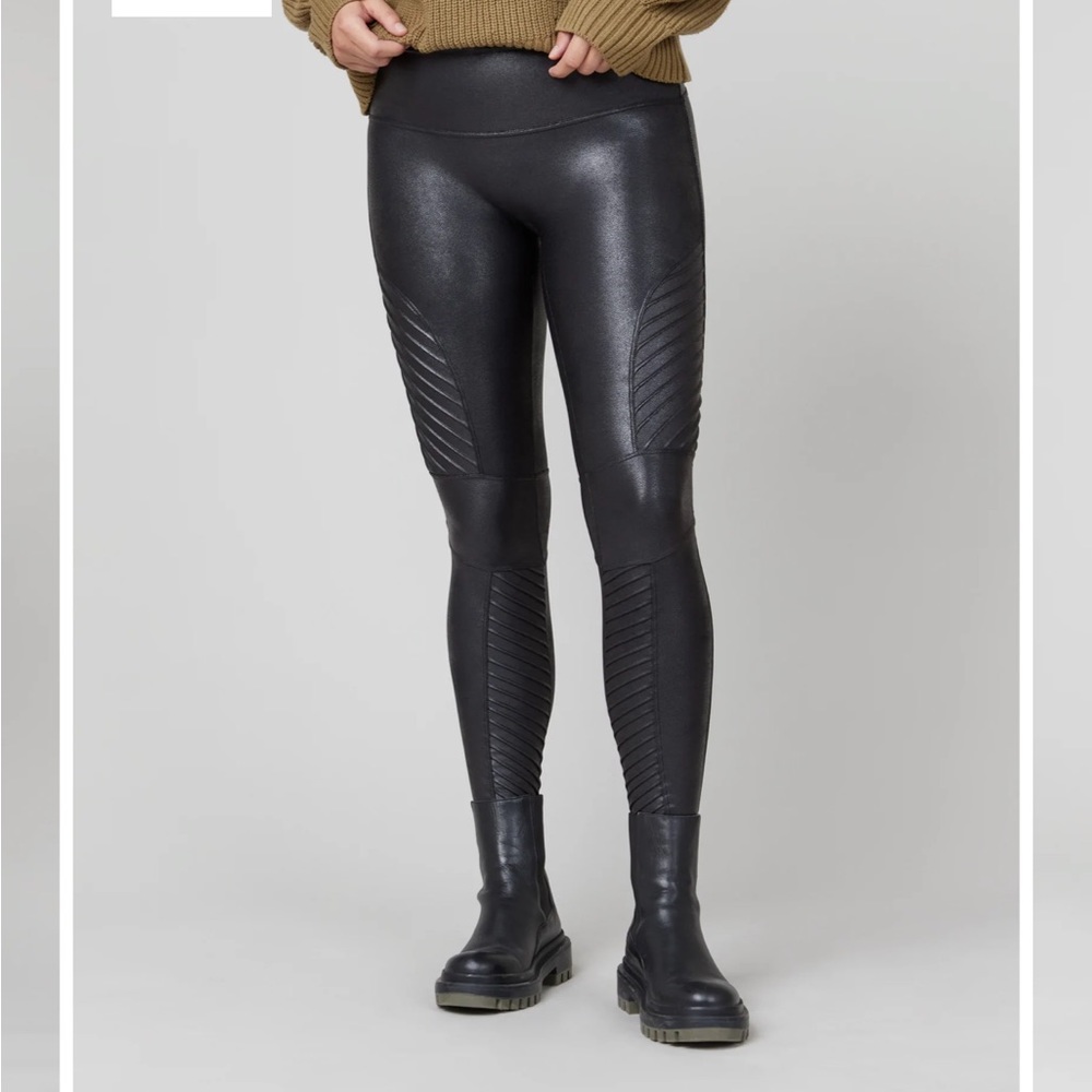 Spanx Faux Leather Leggings